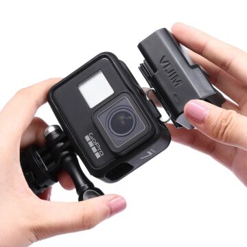 Vijim GP-3 Gopro 5 6 7 8 Mikrofon Çevirici Yuvası