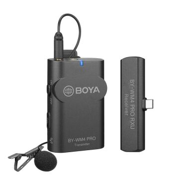 Boya BY-WM4 Pro-K5 Type-c Kablosuz Mikrofon