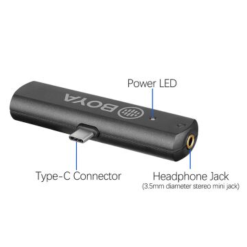 Boya BY-WM4 Pro-K5 Type-c Kablosuz Mikrofon