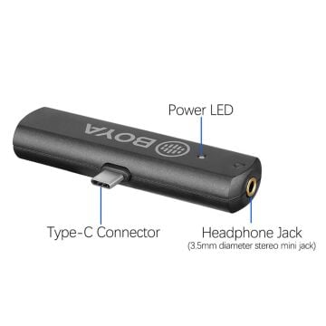 Boya BY-WM4 Pro-K5 Type-c Kablosuz Mikrofon