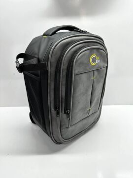 Clascase Çok Amaçlı Bölmeli Deri Sırt Çantası C031