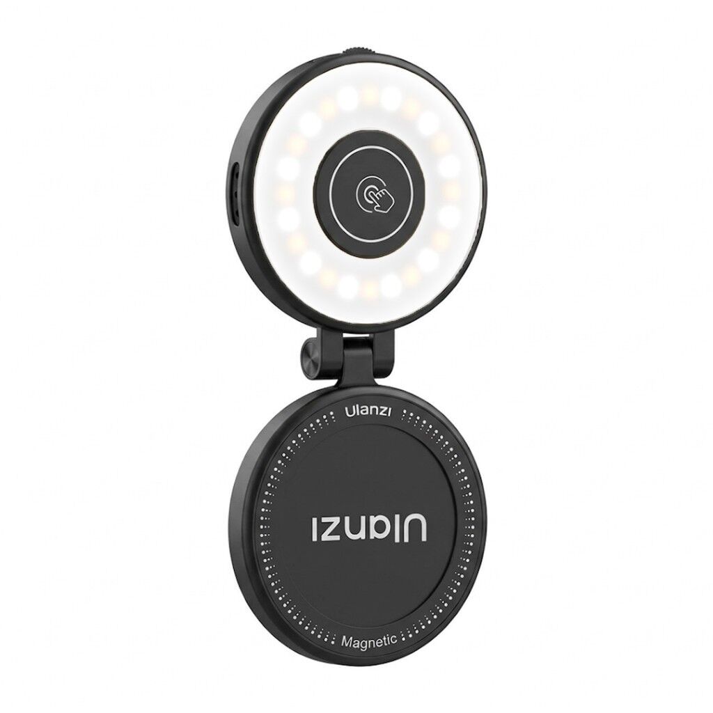 Ulanzi LM21 Manyetik LED Dolgu Işığı Mini Telefon Video Işığı Siyah - L236