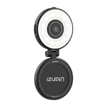 Ulanzi LM21 Manyetik LED Dolgu Işığı Mini Telefon Video Işığı Siyah - L236