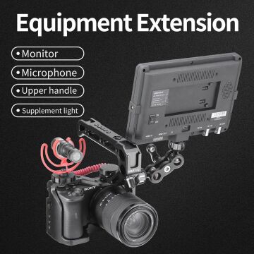 UURig C-A6600 Sony A6600 Vlog Cage Çerçeve