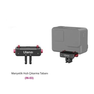Ulanzi IN-03 Manyetik Quick Release Base C019