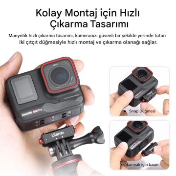 Ulanzi IN-03 Manyetik Quick Release Base C019