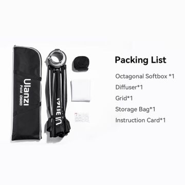 Ulanzi DS80 80cm Bowens Mount Octagon Softbox L069