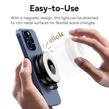 Ulanzi LM19 MagSafe LED Selfie Ring Light Beyaz L015