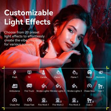Ulanzi 120W RGB V-Mount Video Işık L074CNA1