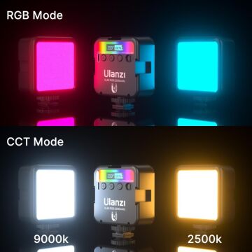 Ulanzi VL49 RGB Mini Led Vlogger Youtuber Işık