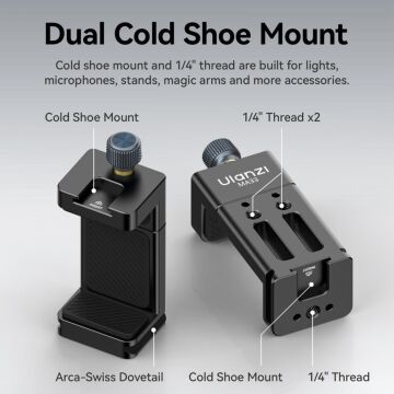 Ulanzi MA33 Arca Swiss Telefon Tripod Standı M022