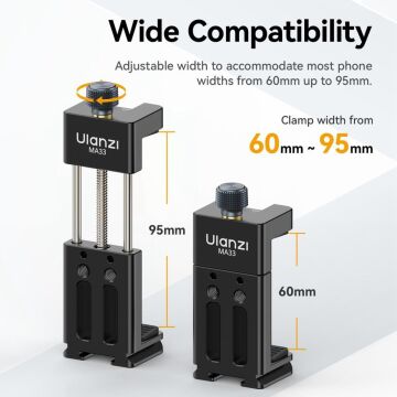 Ulanzi MA33 Arca Swiss Telefon Tripod Standı M022