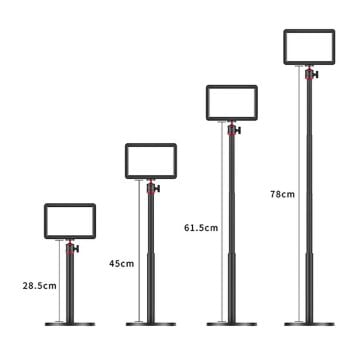 Vijim K5 Canlı Yayın için Masaüstü LED Video Işığı