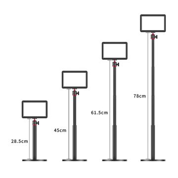 Vijim K5 Canlı Yayın için Masaüstü LED Video Işığı