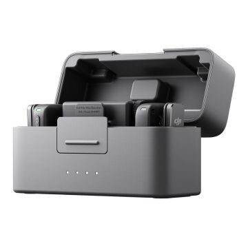DJI Mic Mini 2 Kişilik Kablosuz Yaka Mikrofonu (2TX+1RX+CC)