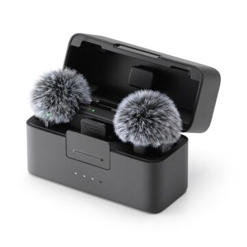 DJI Mic Mini 2 Kişilik Kablosuz Yaka Mikrofonu (2TX+1RX+CC)
