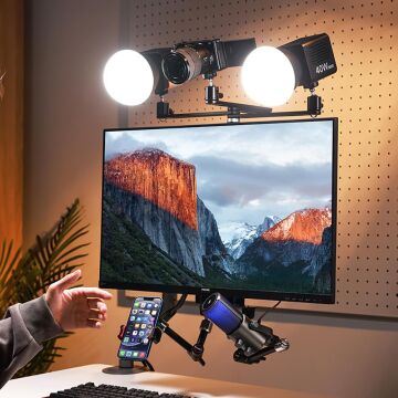 Ulanzi VS01 3 Üst Uzatma Kollu VESA Monitor Stand T051