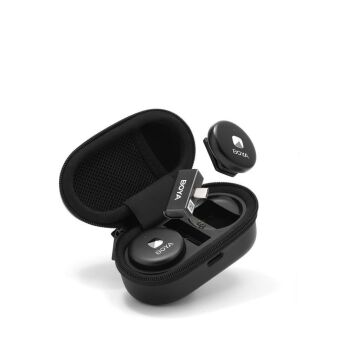 BOYA Omic-D Wireless İkili Yaka Mikrofonu Lightning (Siyah)