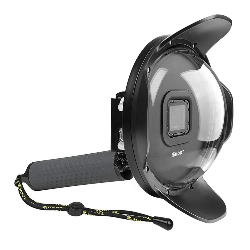 Gopro Hero 7 White İçin Su Altı Parasoleyli Dome Port