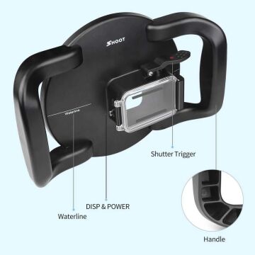 Shoot XTGP559 Gopro Hero 9 Su Altı Dome Port