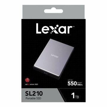 Lexar SL210 1 TB Taşınabilir SSD Harddisk