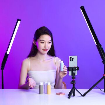 Ulanzi VL119 10W RGB Tüp Led Işık - Yeni Versiyon