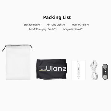 Ulanzi UA20 Taşınabilir Air Tube Işık L110