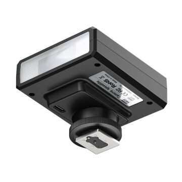 Ulanzi F12-B Şarj Edilebilir Mini Flaş (Siyah)