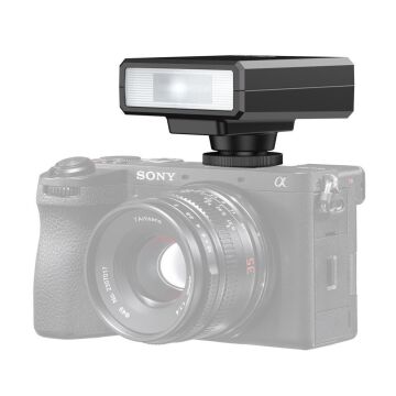 Ulanzi F12-B Şarj Edilebilir Mini Flaş (Siyah)