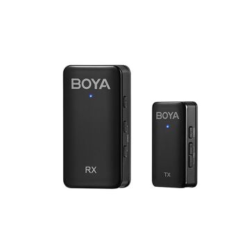 Boya BY-WMic5-M1 Ultra Kompakt Çift Kanallı Kablosuz Yaka Mikrofonu
