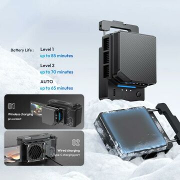 Ulanzi CU01 Termostatik Yarı İletken Kamera Soğutucu Fan Seti