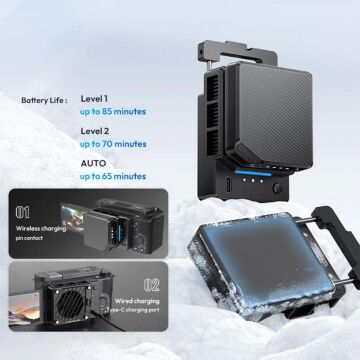 Ulanzi CU01 Termostatik Yarı İletken Kamera Soğutucu Fan Seti