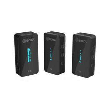 Boya BY-XM6-K2 Ultra Kompakt İkili Kablosuz Yaka Mikrofon Kiti