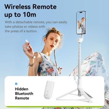 Ulanzi MG-003 Pro MagSafe Uyumlu Selfie Tripod - Beyaz