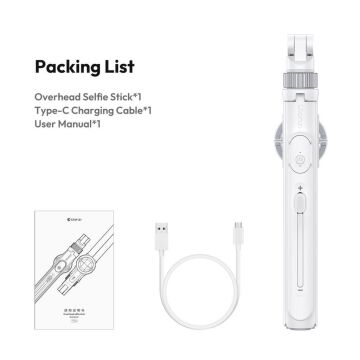 Ulanzi TT88 4'ü 1 Arada MagSafe Uyumlu Selfie Tripod