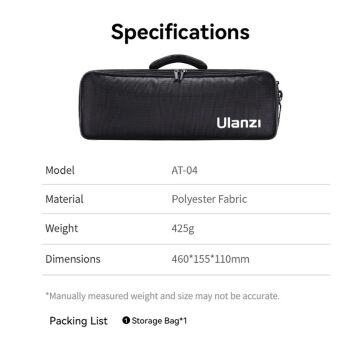 Ulanzi AT-04 Tripod ve Dolly Taşıma Çantası