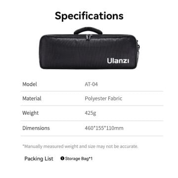Ulanzi AT-04 Tripod ve Dolly Taşıma Çantası