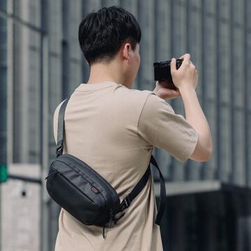 Ulanzi BP08 TRAKER Travel Omuz Çantası (Siyah)