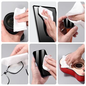 Ulanzi CO09 Hassas Yüzeyler için Mikrofiber Temizlik Bezi