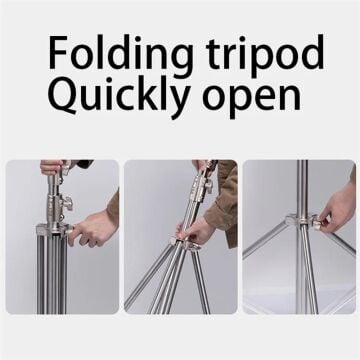 ULANZI LT-J28 50kg Yük Taşıyan Alüminyum Işık Ayağı Tripod