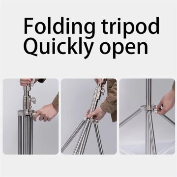 ULANZI LT-J28 50kg Yük Taşıyan Alüminyum Işık Ayağı Tripod