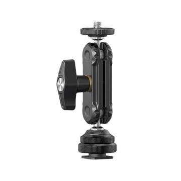 Ulanzi R098 Double Ball Head Magic Arm (1/4''-20 ve Cold Shoe)