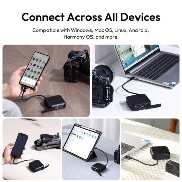 Ulanzi CRC10 3-in-1 Kart Okuyucu ve Kutusu