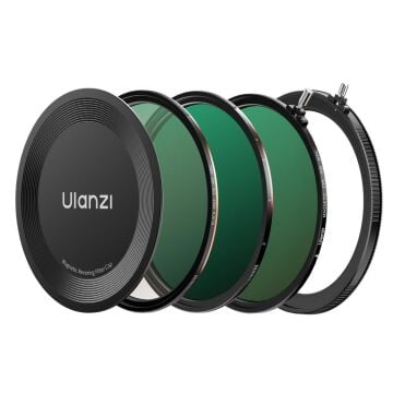Ulanzi MF01 77mm 3-7 Stop VND & CPL & Black Mist Manyetik Hibrit Filtre Seti