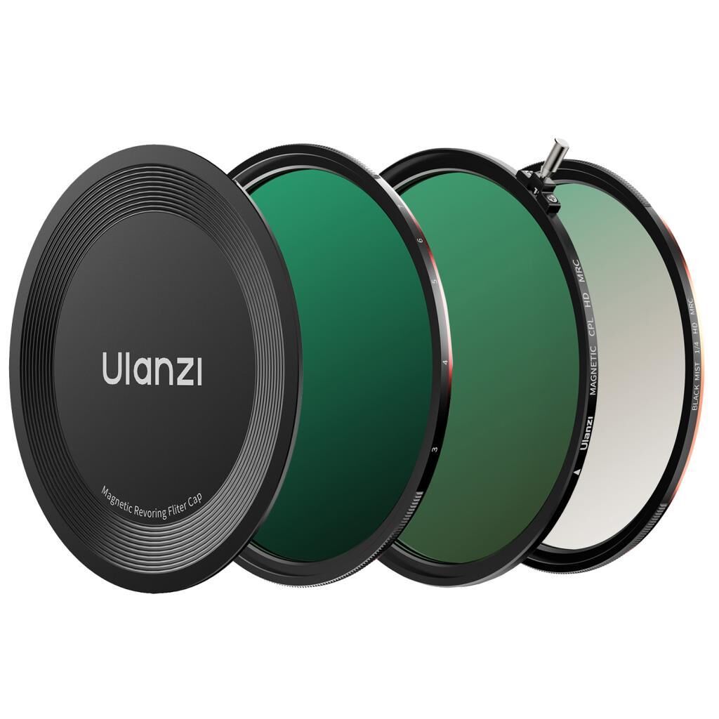 Ulanzi MF01 3-7 Stop VND & CPL & Black Mist Manyetik Hibrit Filtre