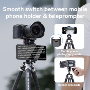 Ulanzi OMBRA Claw Quick Release Teleprompter Carbon Fiber Tripod