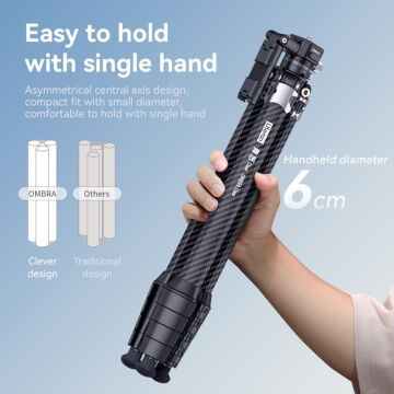 Ulanzi OMBRA Claw Quick Release Teleprompter Carbon Fiber Tripod