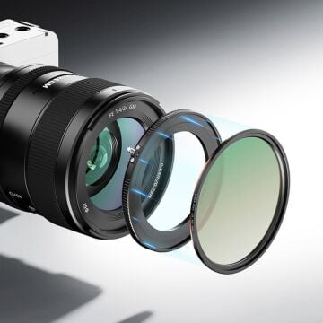 Ulanzi MF01 72mm Manyetik Filtre Adaptör Halkası