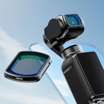 Ulanzi PK-01 DJI Osmo Pocket 3 İçin Siyah Buğu Filtresi