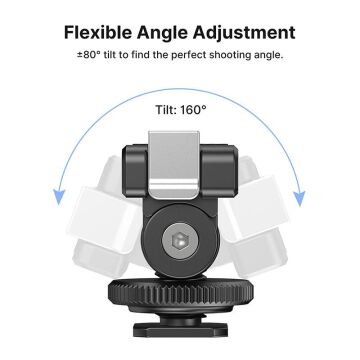 Ulanzi CA22 DJI Osmo Action 3/4 İçin Cold Shoe Adaptörü